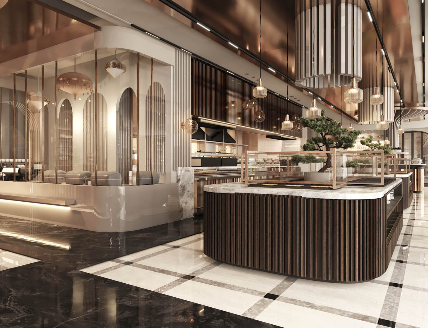 MERİT PARK PREMIUM OTEL RESTORAN